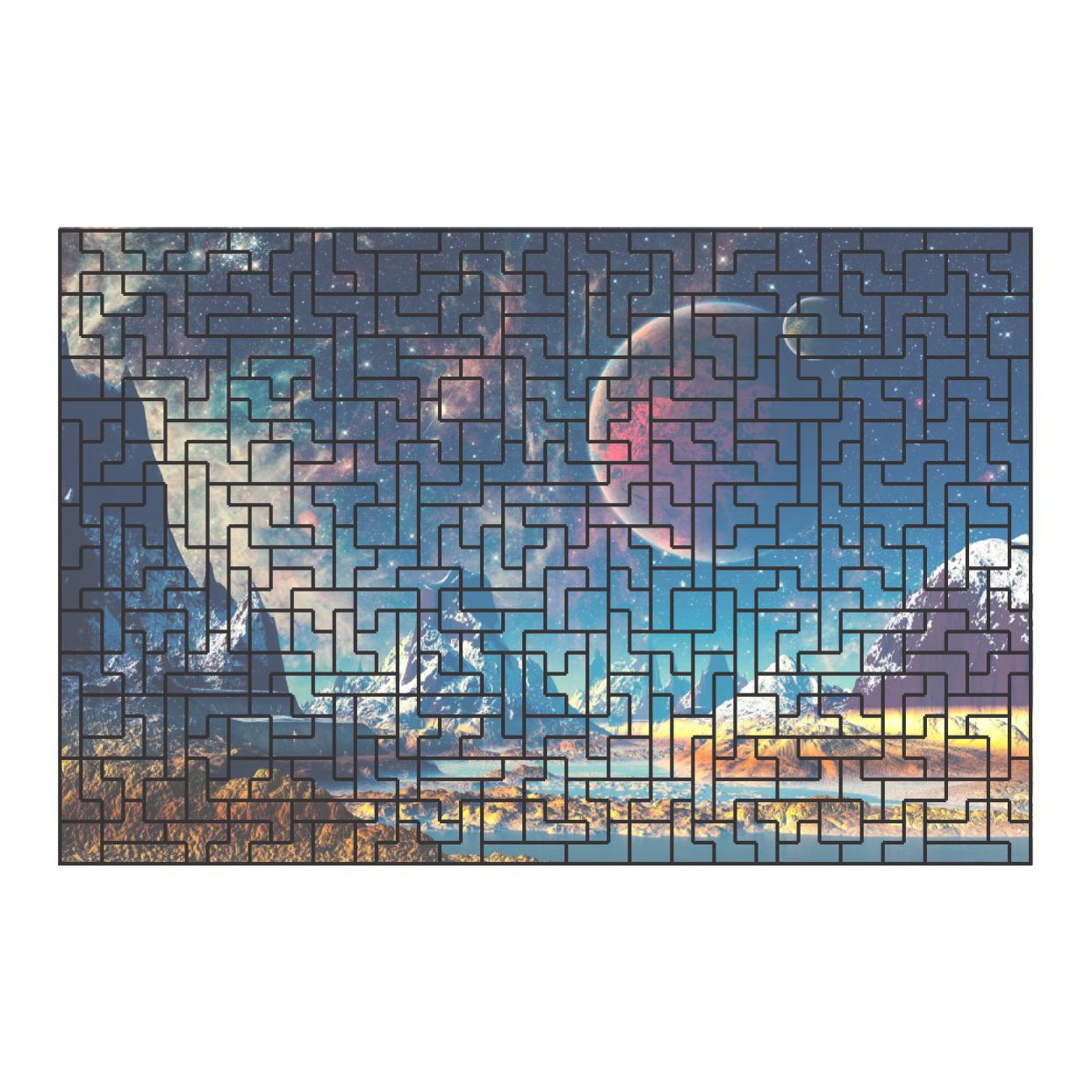 Solar System Puzzle COD: 5.9 Person. - Puzzles Peru