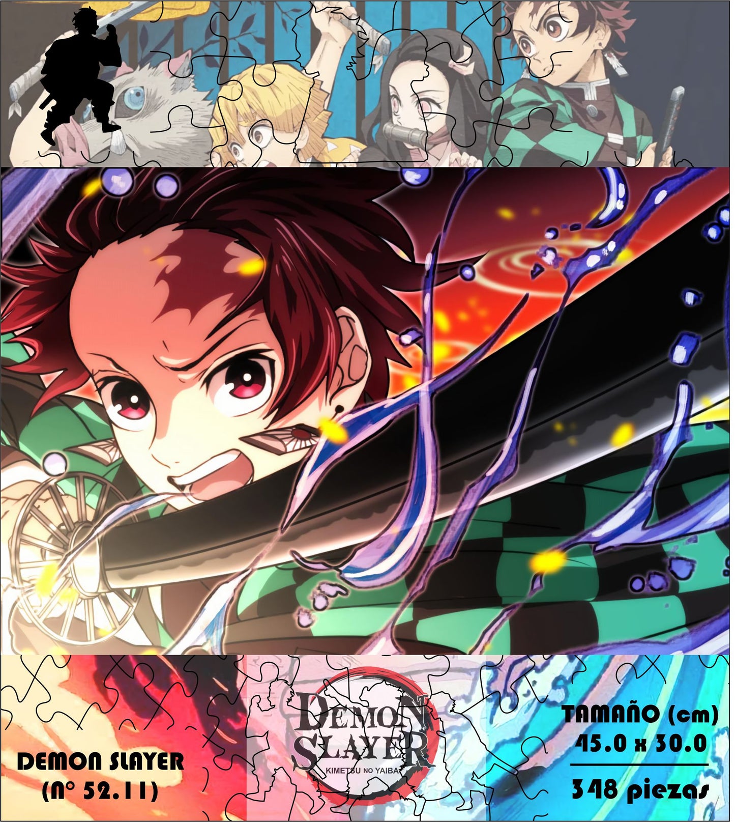 Rompecabezas Pers.Demon Slayer  C:52.11 Puzzles Peru