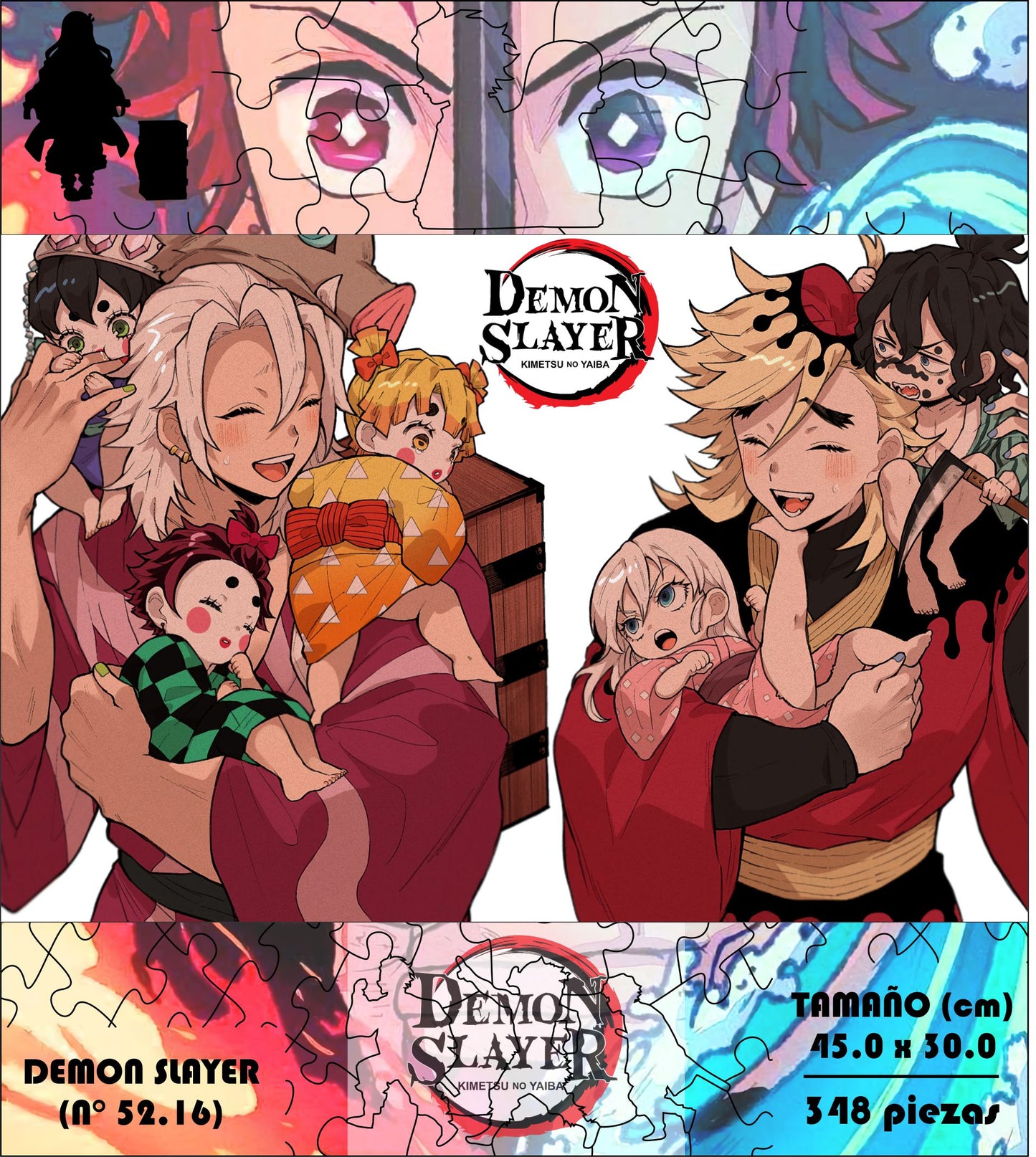 Rompecabezas Pers.Demon Slayer  C:52.16 Puzzles Peru