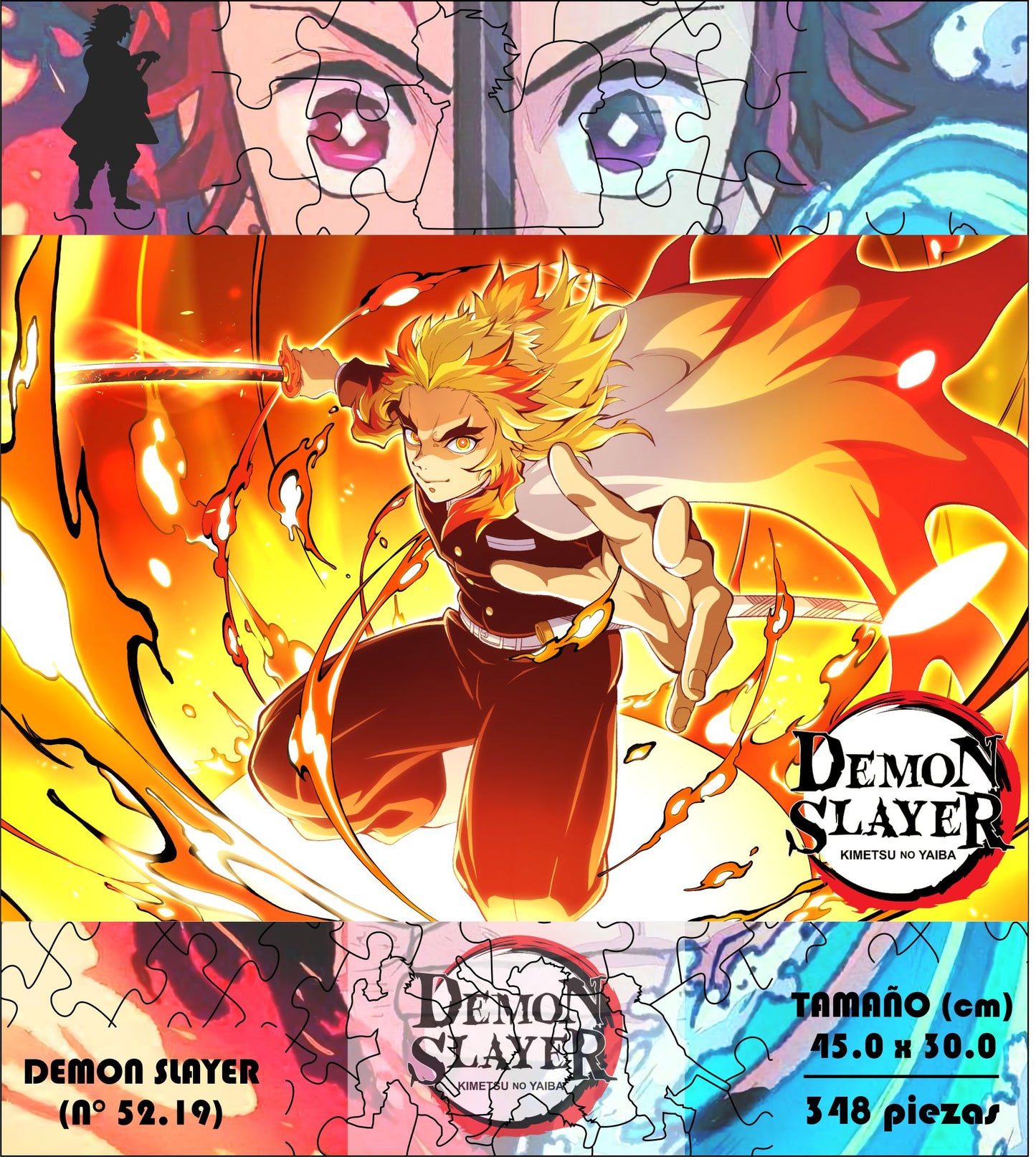 Rompecabezas Pers.Demon Slayer  C:52.19 Puzzles Peru