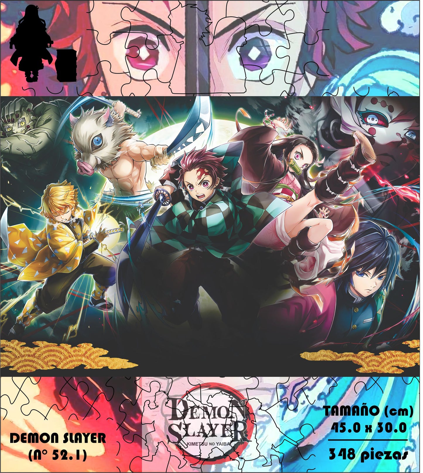 Rompecabezas Pers.Demon Slayer  C:52.1 Puzzles Peru