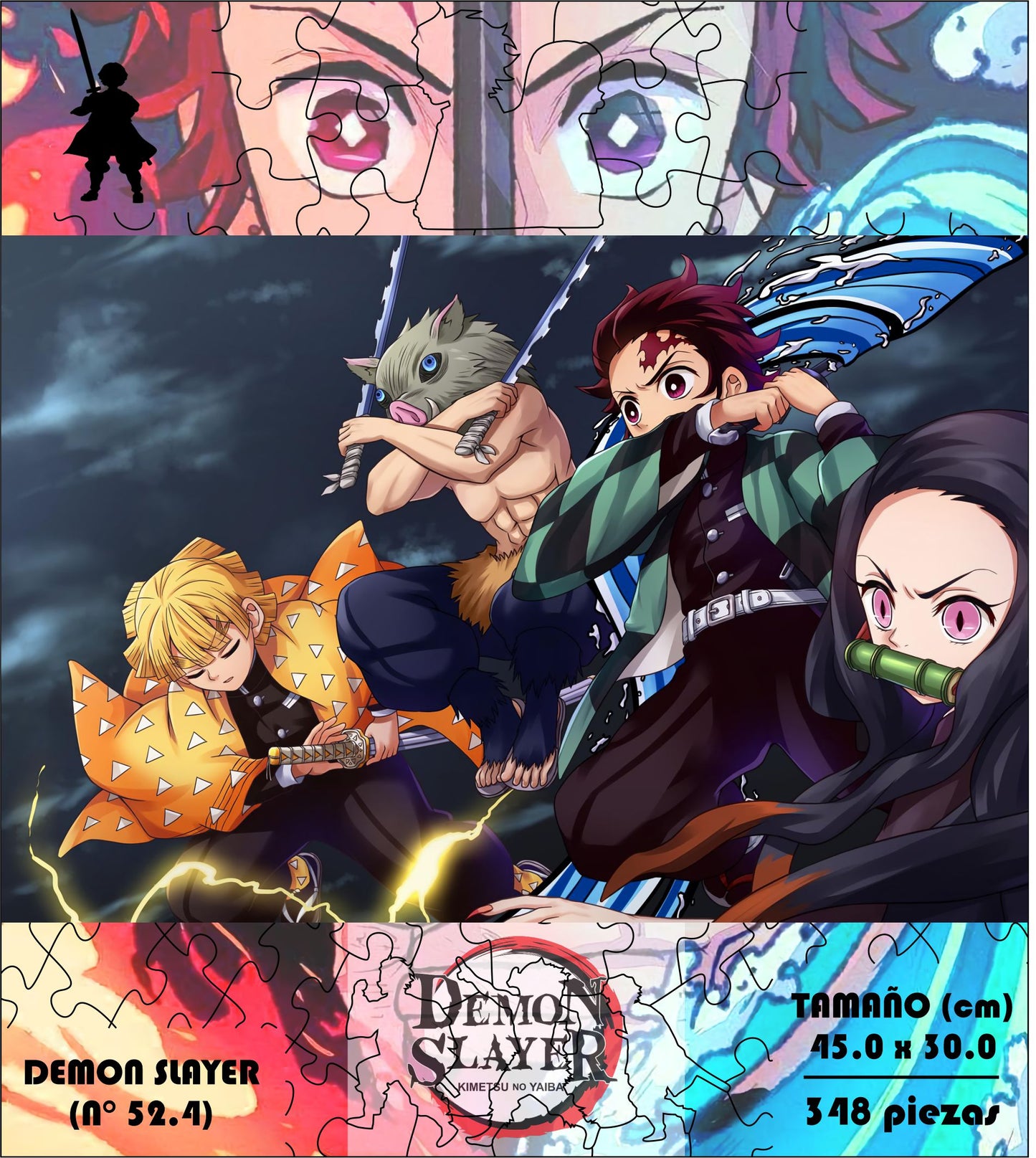 Rompecabezas Pers.Demon Slayer  C:52.4 Puzzles Peru