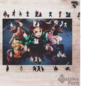 Rompecabezas Pers.Demon Slayer  C:52.6 Puzzles Peru