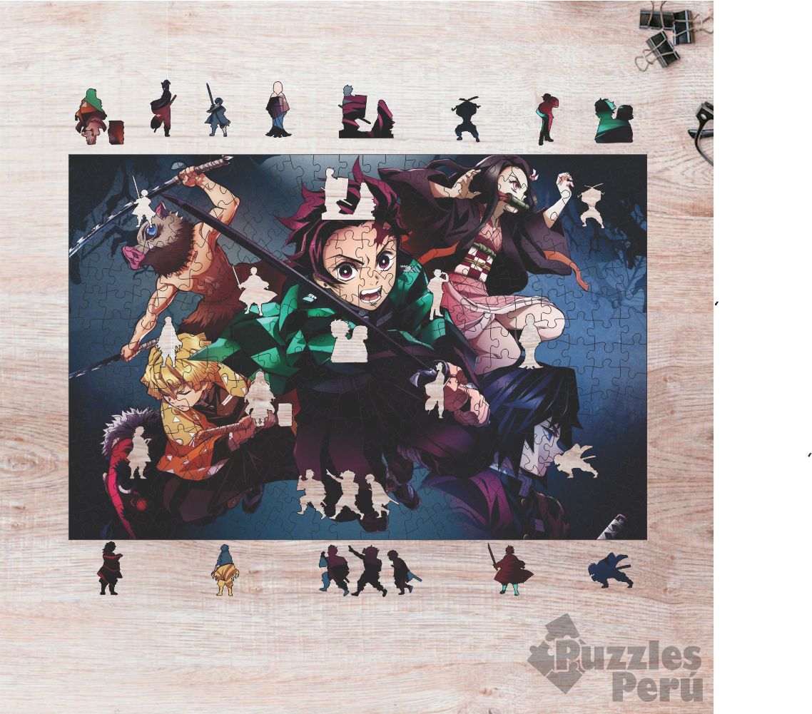 Rompecabezas Pers.Demon Slayer  C:52.6 Puzzles Peru