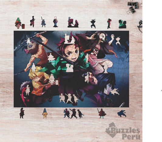 Rompecabezas Pers.Demon Slayer  C:52.6 Puzzles Peru