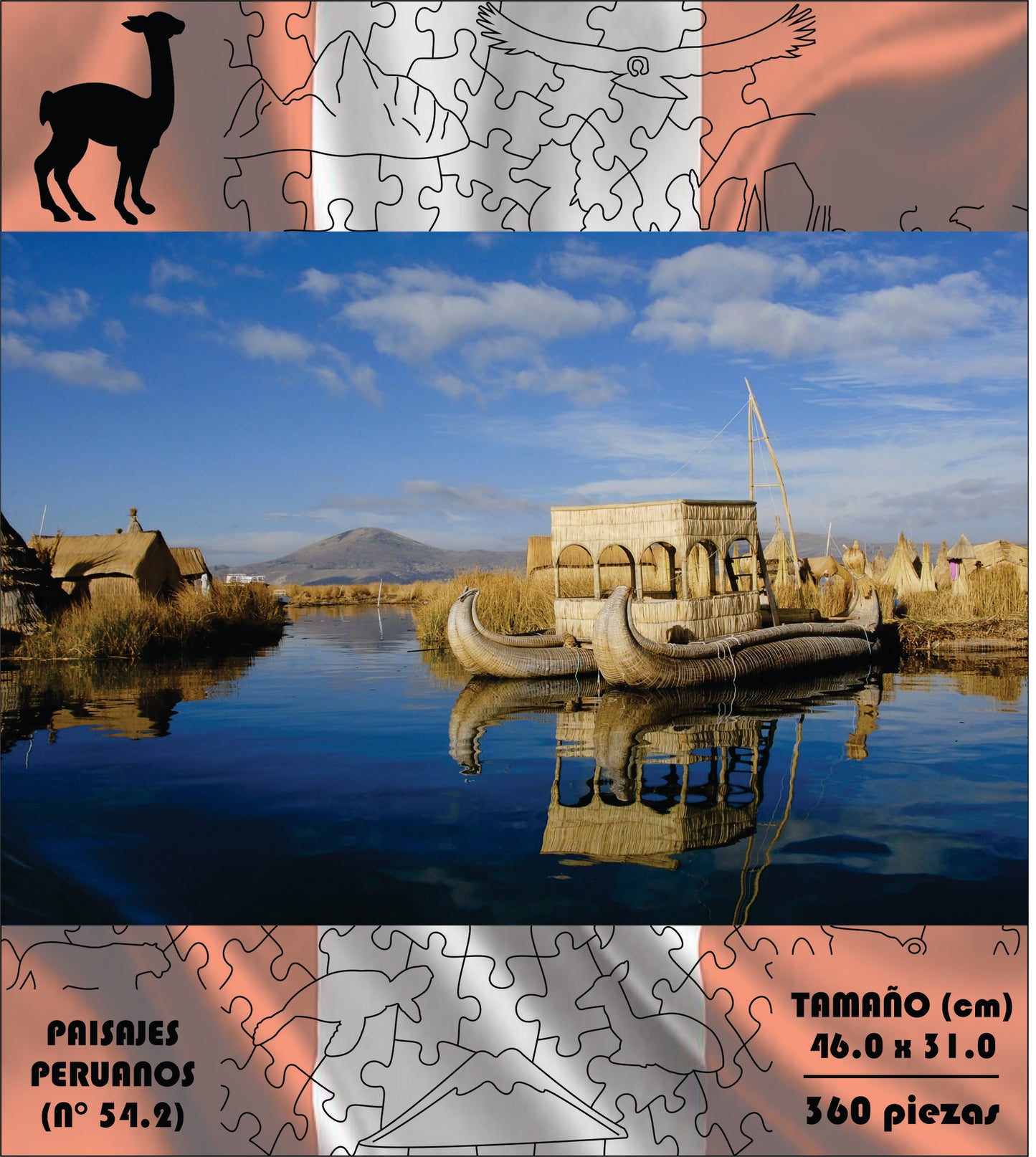 Rompecabezas Pers.Peru  C:54.2 Puzzles Peru