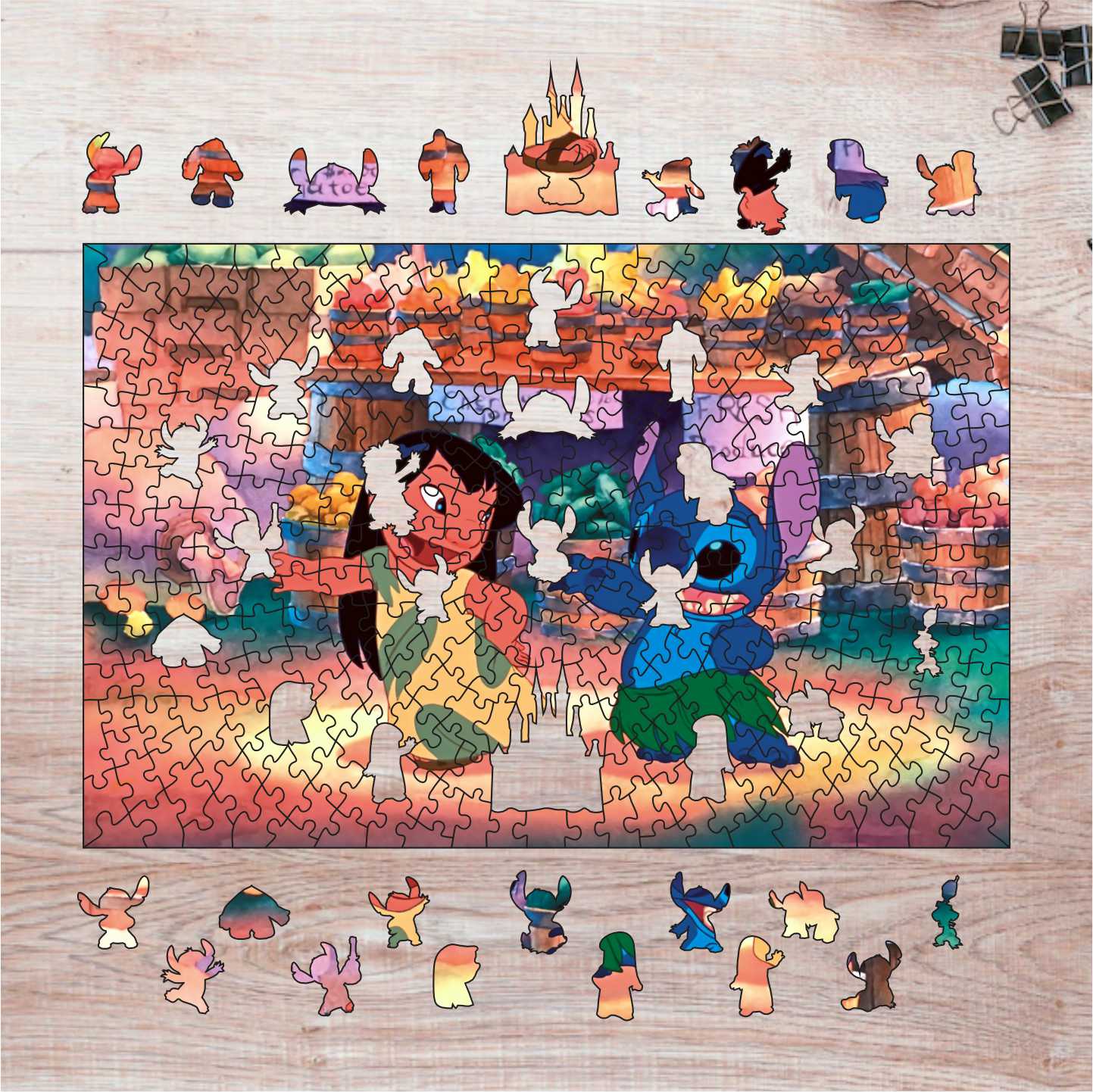 Rompecabezas Pers.Stitch  C:55.101 Puzzles Peru