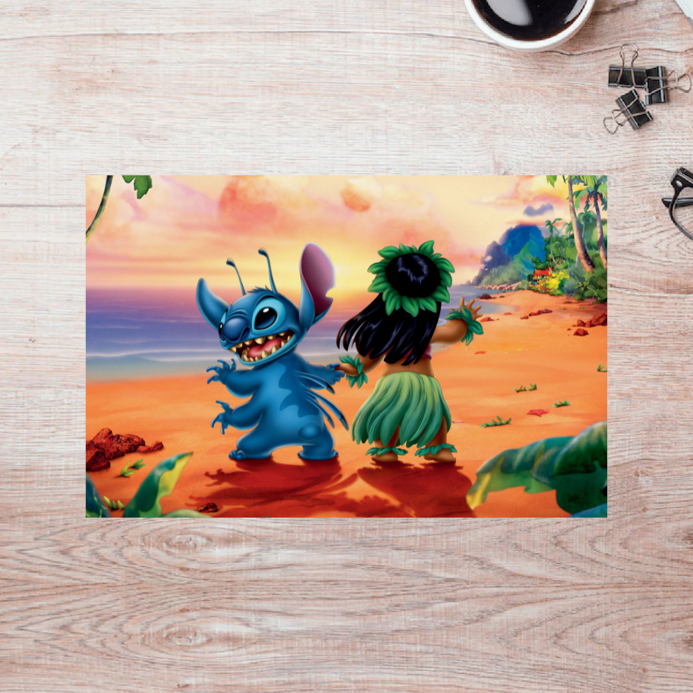 Rompecabezas Pers.Stitch  C:55.1 Puzzles Peru