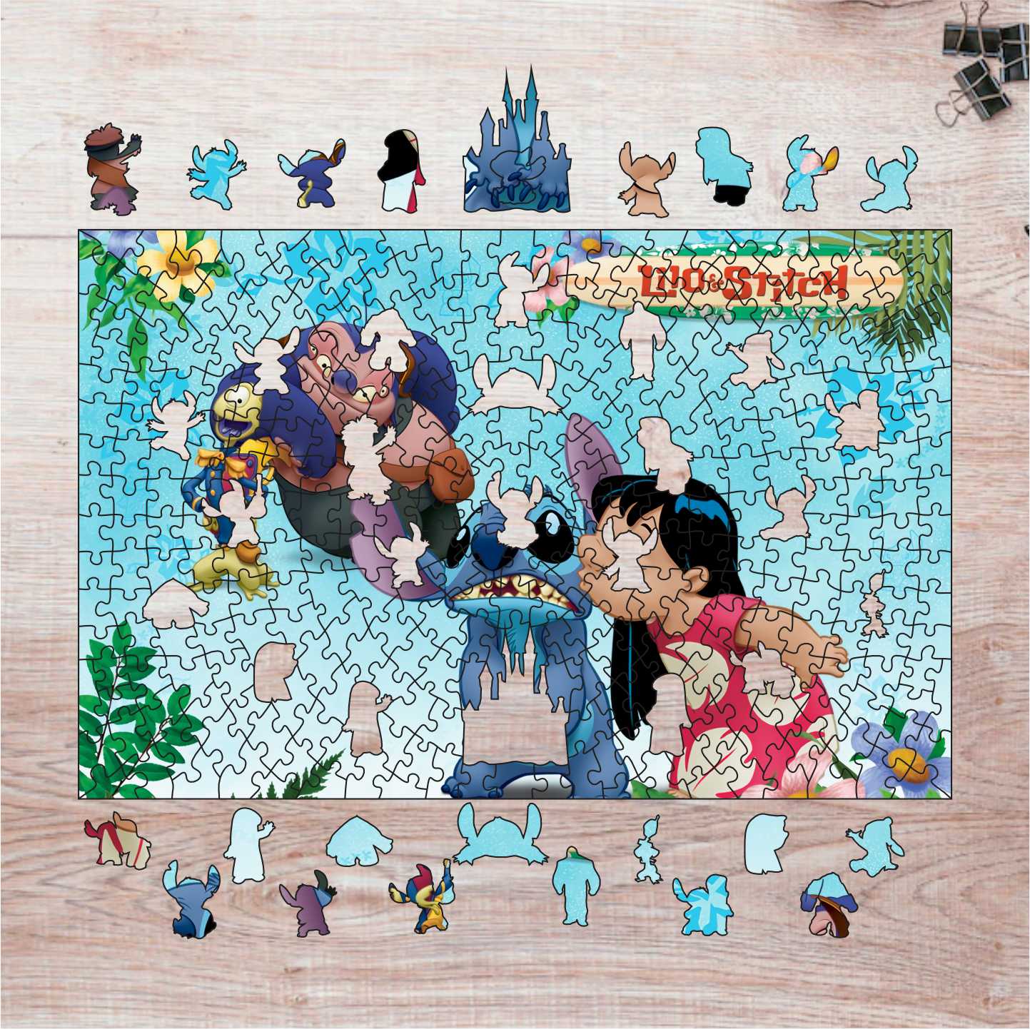 Rompecabezas Pers.Stitch  C:55.2 Puzzles Peru