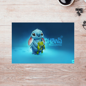 Rompecabezas Pers.Stitch  C:55.5 Puzzles Peru