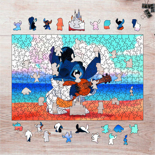 Rompecabezas Pers.Stitch  C:55.9 Puzzles Peru