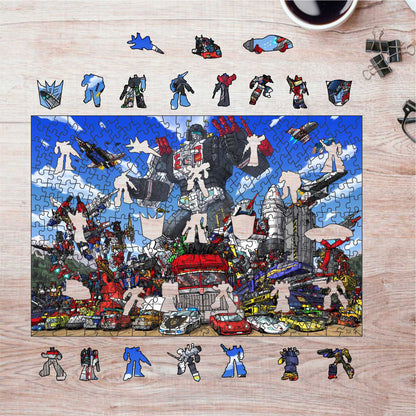 Rompecabezas Pers.Transformers  C:57.1 Puzzles Peru