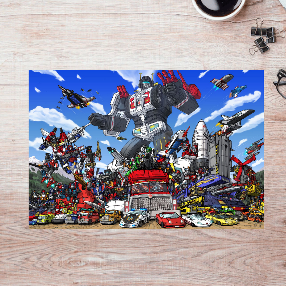 Rompecabezas Pers.Transformers  C:57.1 Puzzles Peru