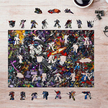 Rompecabezas Pers.Transformers  C:57.2 Puzzles Peru