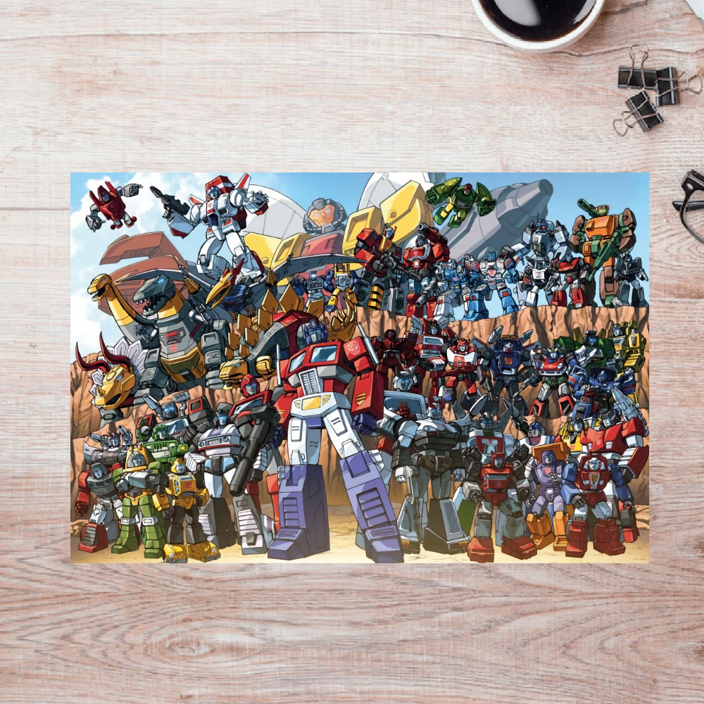 Rompecabezas Pers.Transformers  C:57.4 Puzzles Peru