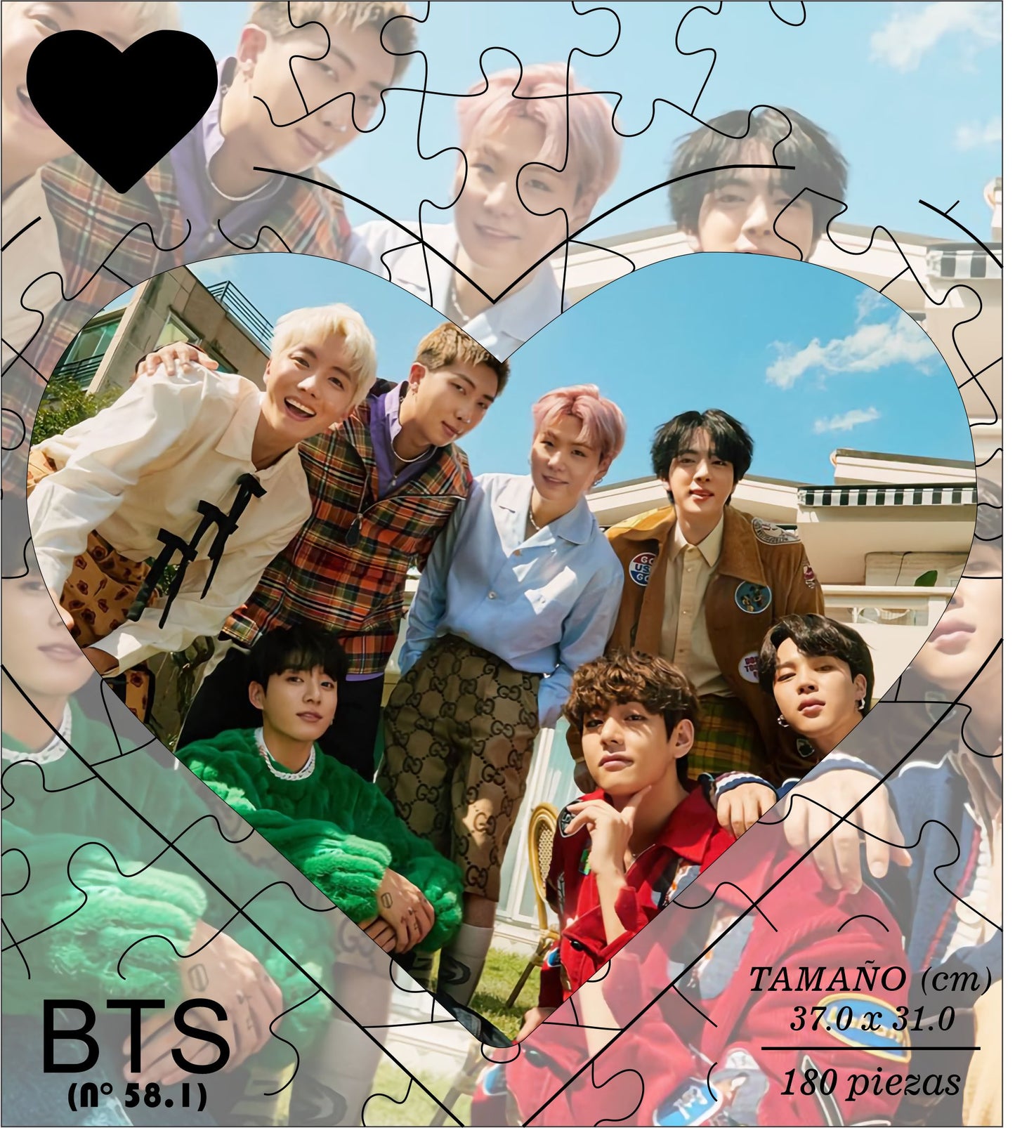 Rompecabezas Pers.Bts  C:58.1 Puzzles Peru