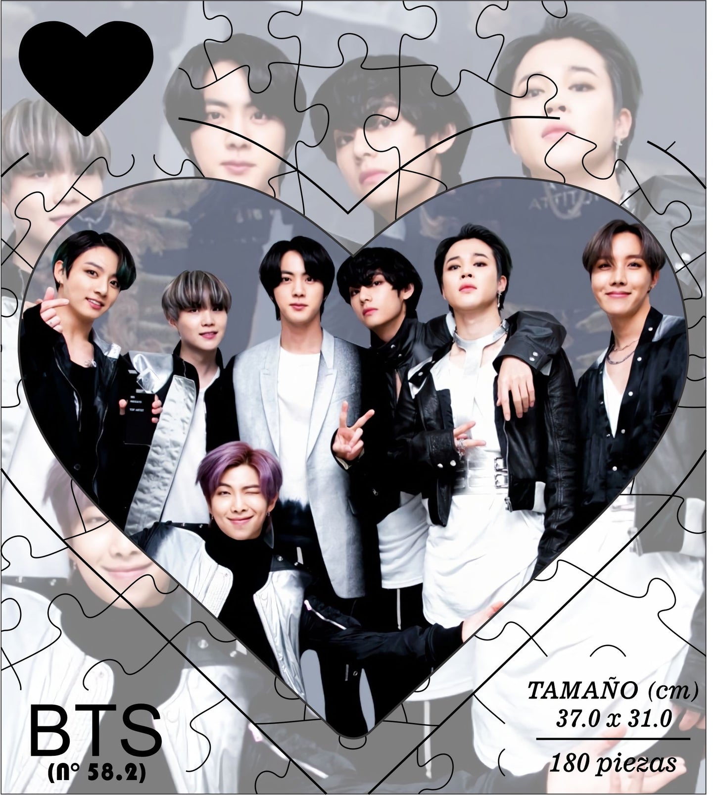 Rompecabezas Pers.Bts  C:58.2 Puzzles Peru