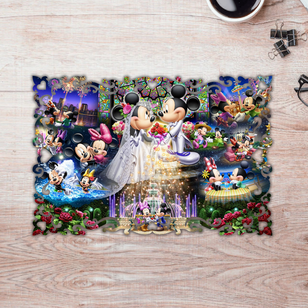 Rompecabezas Pers.Mickey y Minnie  C:6.6 Puzzles Peru