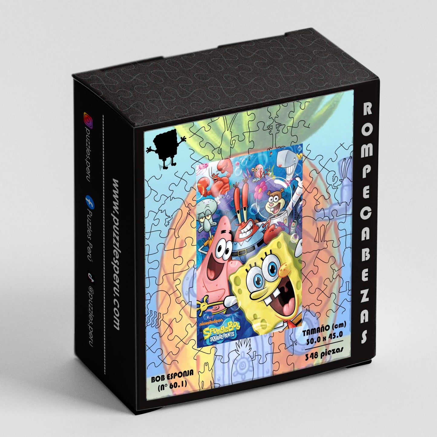 Rompecabezas Pers.Bob Esponja  C:60.1 Puzzles Peru