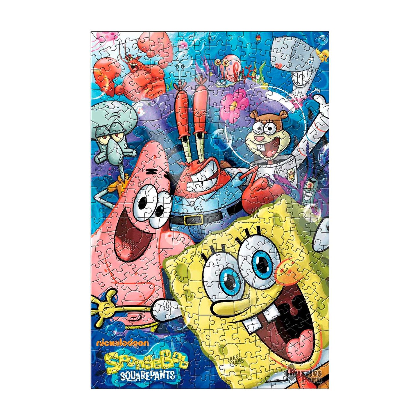 Rompecabezas Pers.Bob Esponja  C:60.1 Puzzles Peru