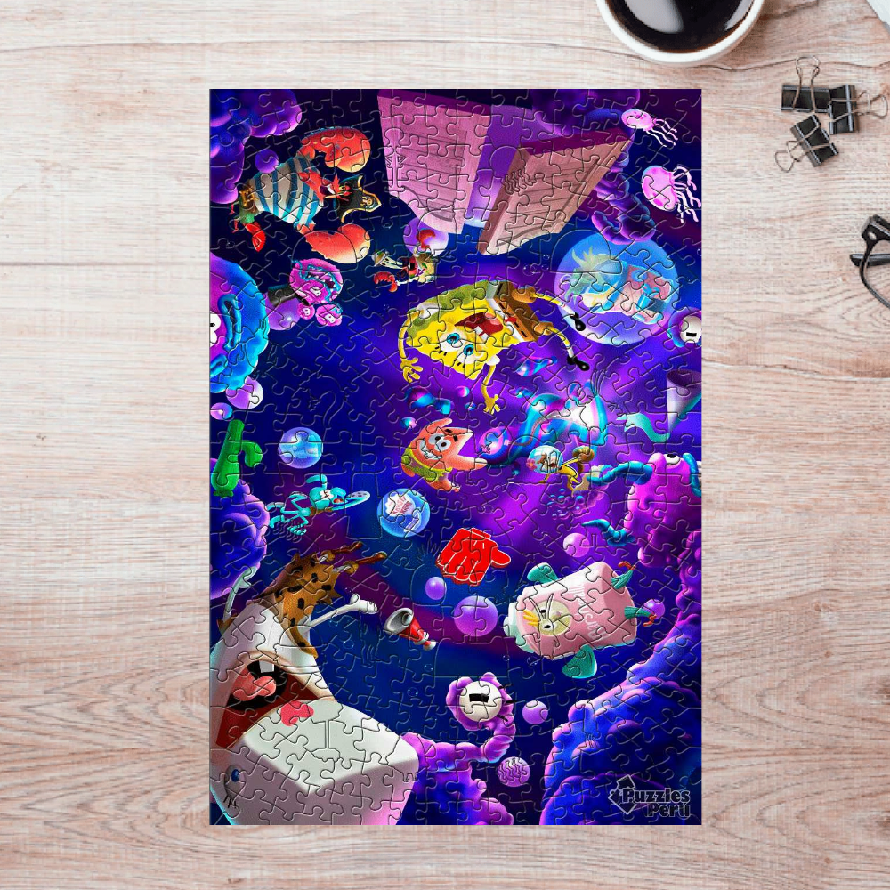 Rompecabezas Pers.Bob Esponja  C:60.4 Puzzles Peru
