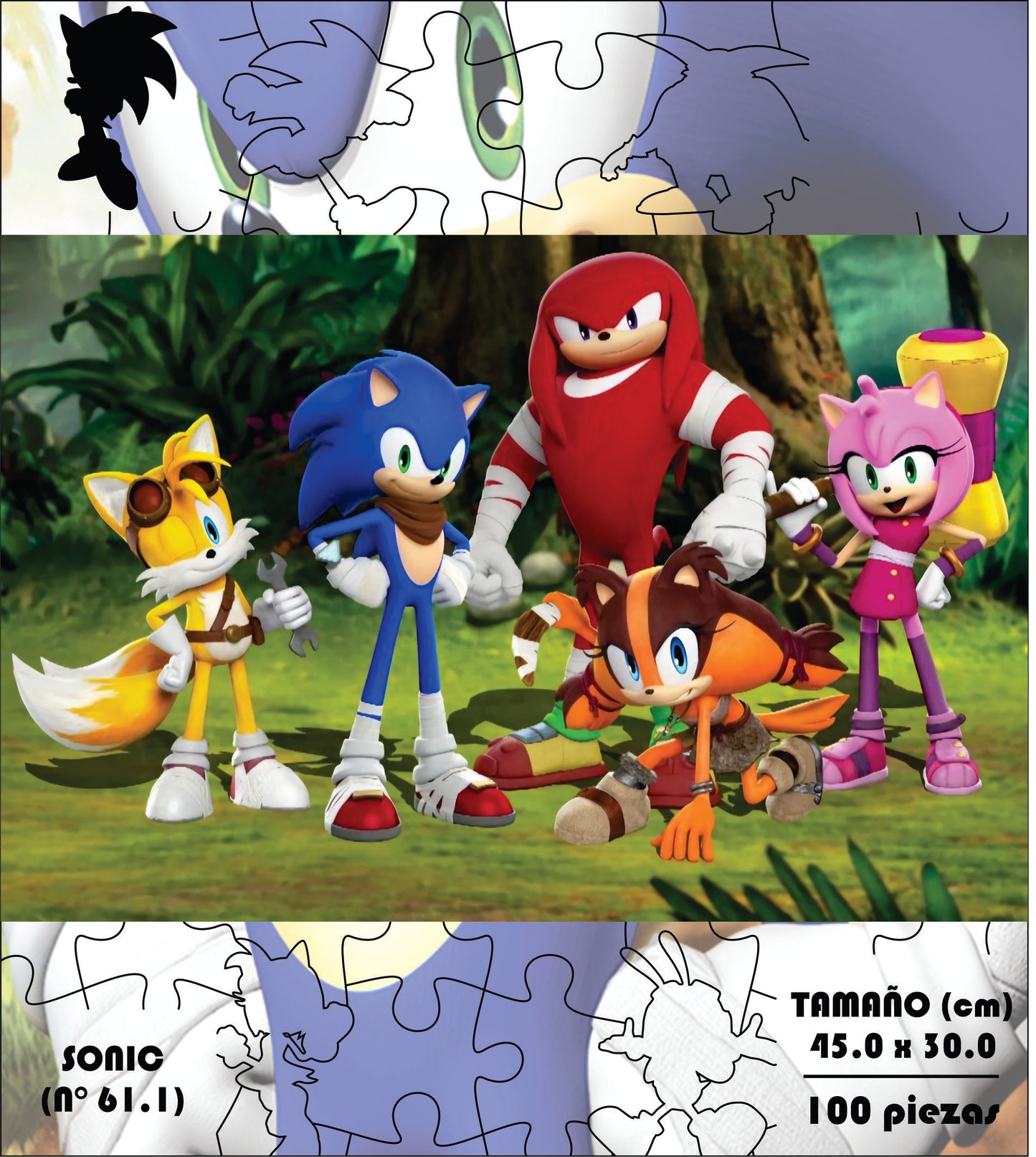 Rompecabezas Pers.Sonic100  C:61.1 Puzzles Peru