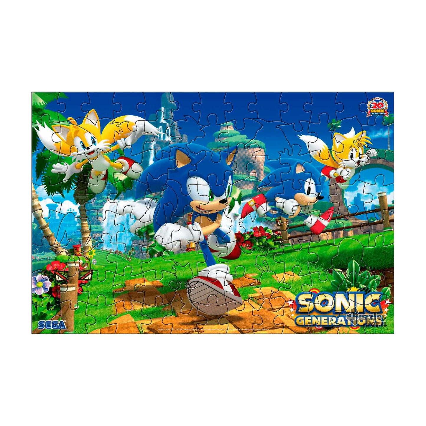 Rompecabezas Pers.Sonic100  C:61.5 Puzzles Peru