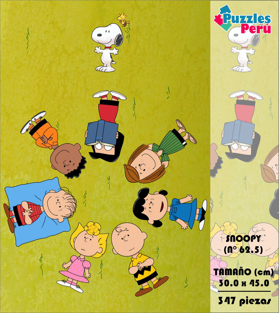 Rompecabezas Pers.Charlie Brown  C:62.5 Puzzles Peru