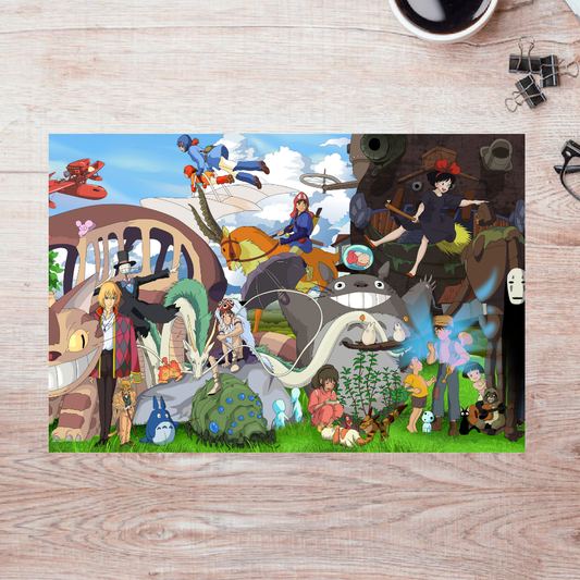 Rompecabezas Pers.Studio Ghibli  C:67.1 Puzzles Peru