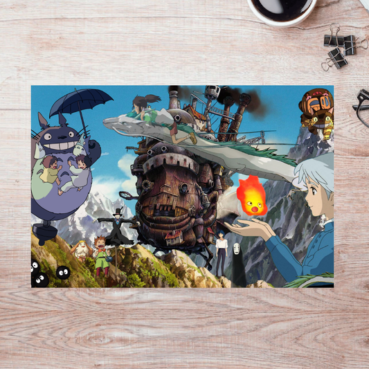 Rompecabezas Pers.Studio Ghibli  C:67.3 Puzzles Peru