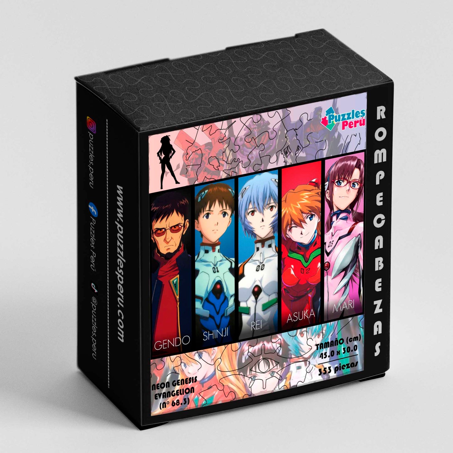 Rompecabezas Pers.Evangelion  C:68.3 Puzzles Peru