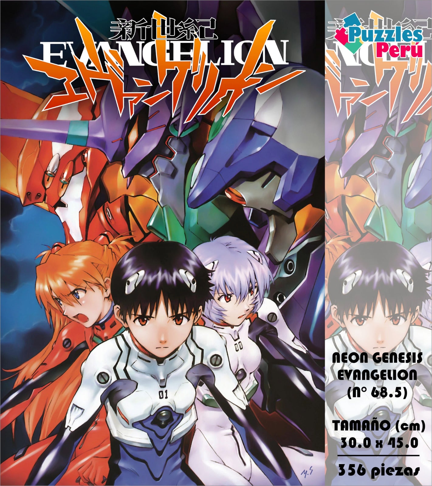 Rompecabezas Pers.Evangelion  C:68.5 Puzzles Peru