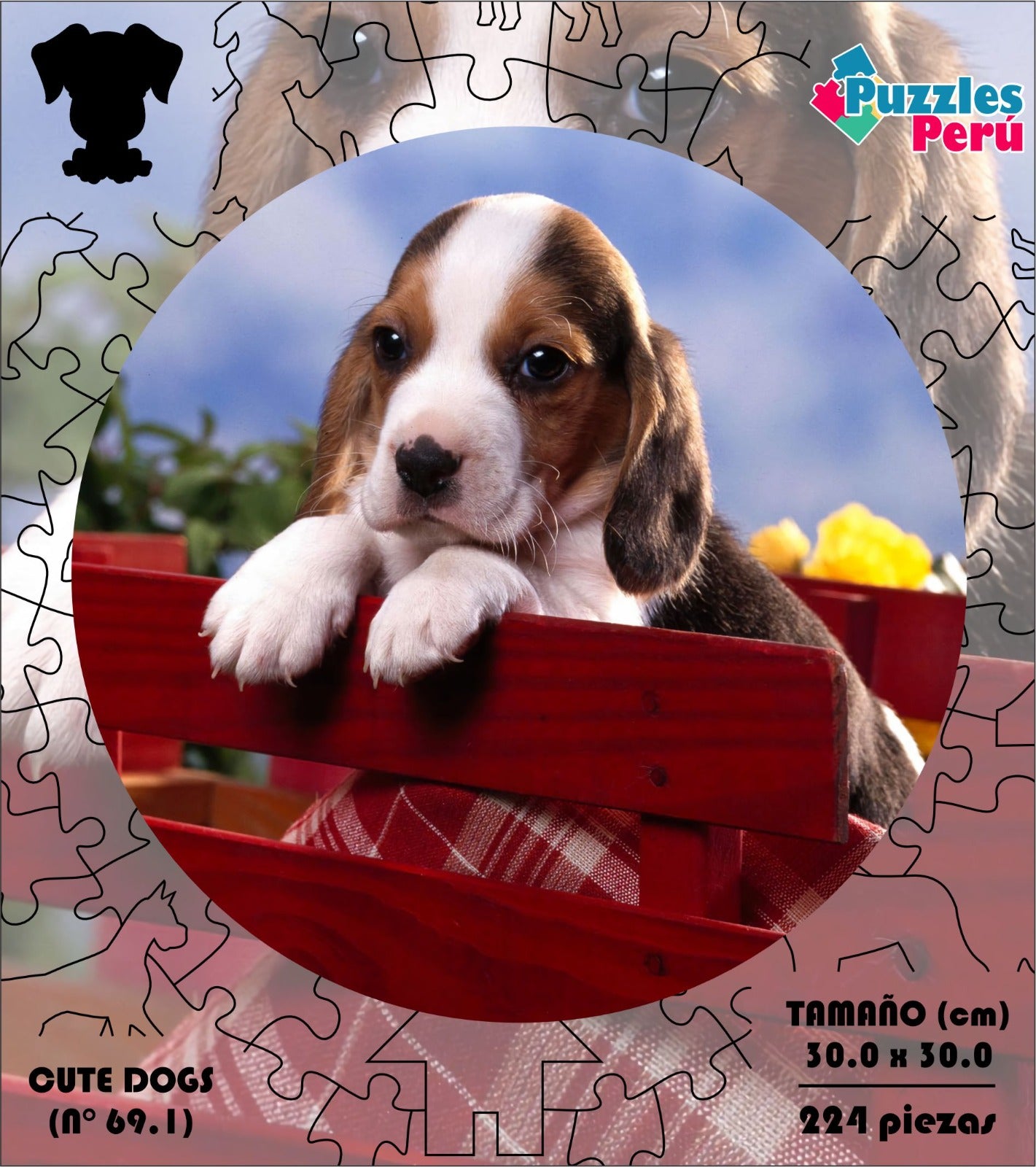 Rompecabezas Pers.Perritos  C:69.1 Puzzles Peru