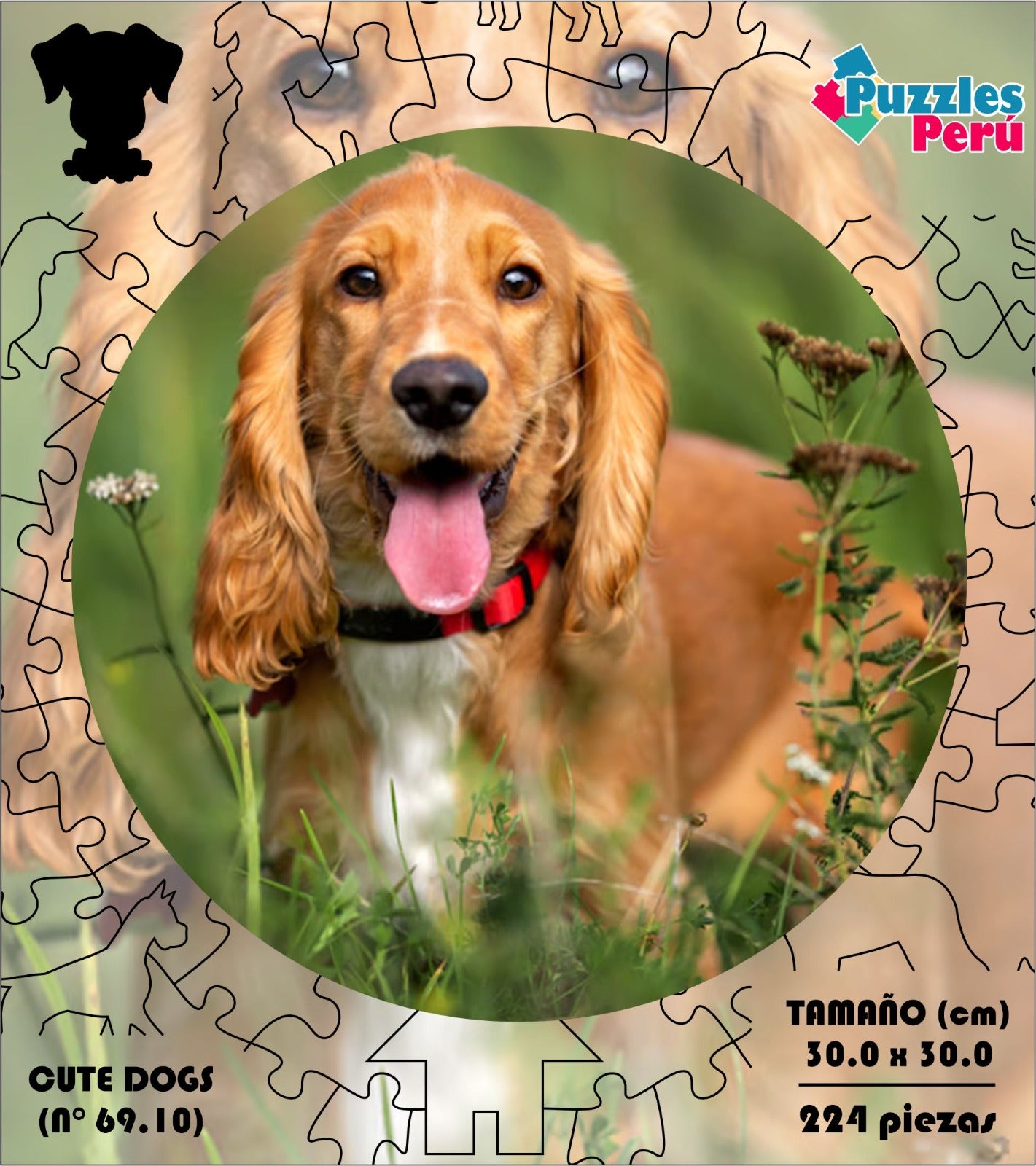 Rompecabezas Pers.Perritos  C:69.101 Puzzles Peru