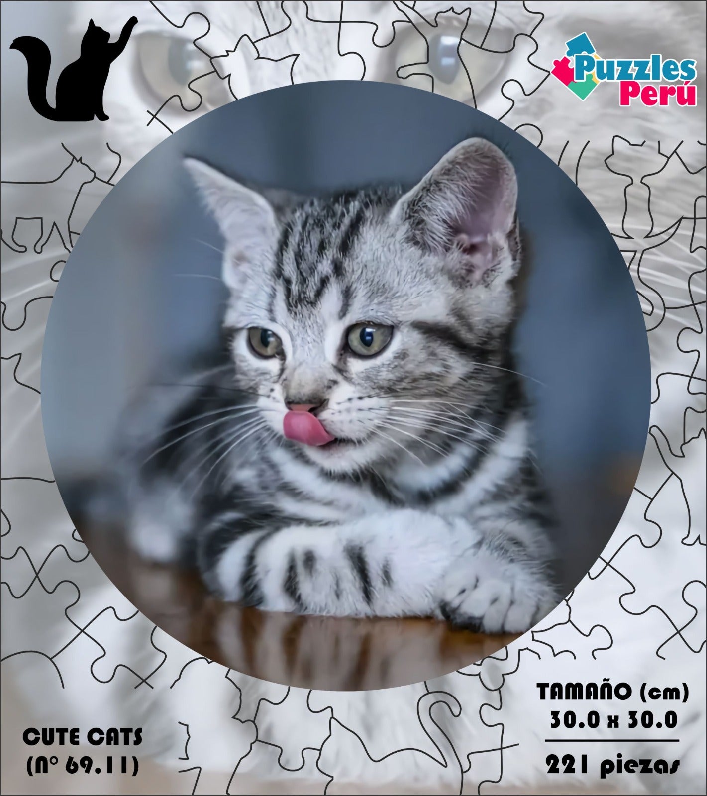 Rompecabezas Pers.Gatitos  C:69.11 Puzzles Peru