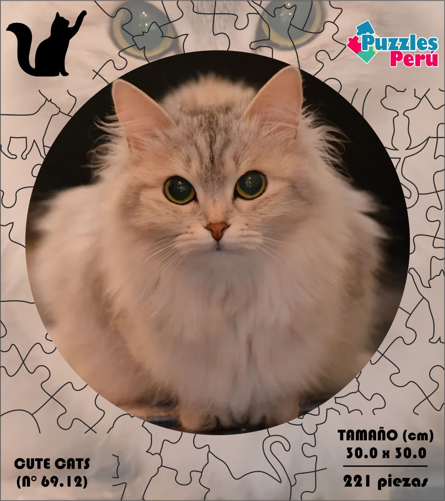 Rompecabezas Pers.Gatitos  C:69.12 Puzzles Peru