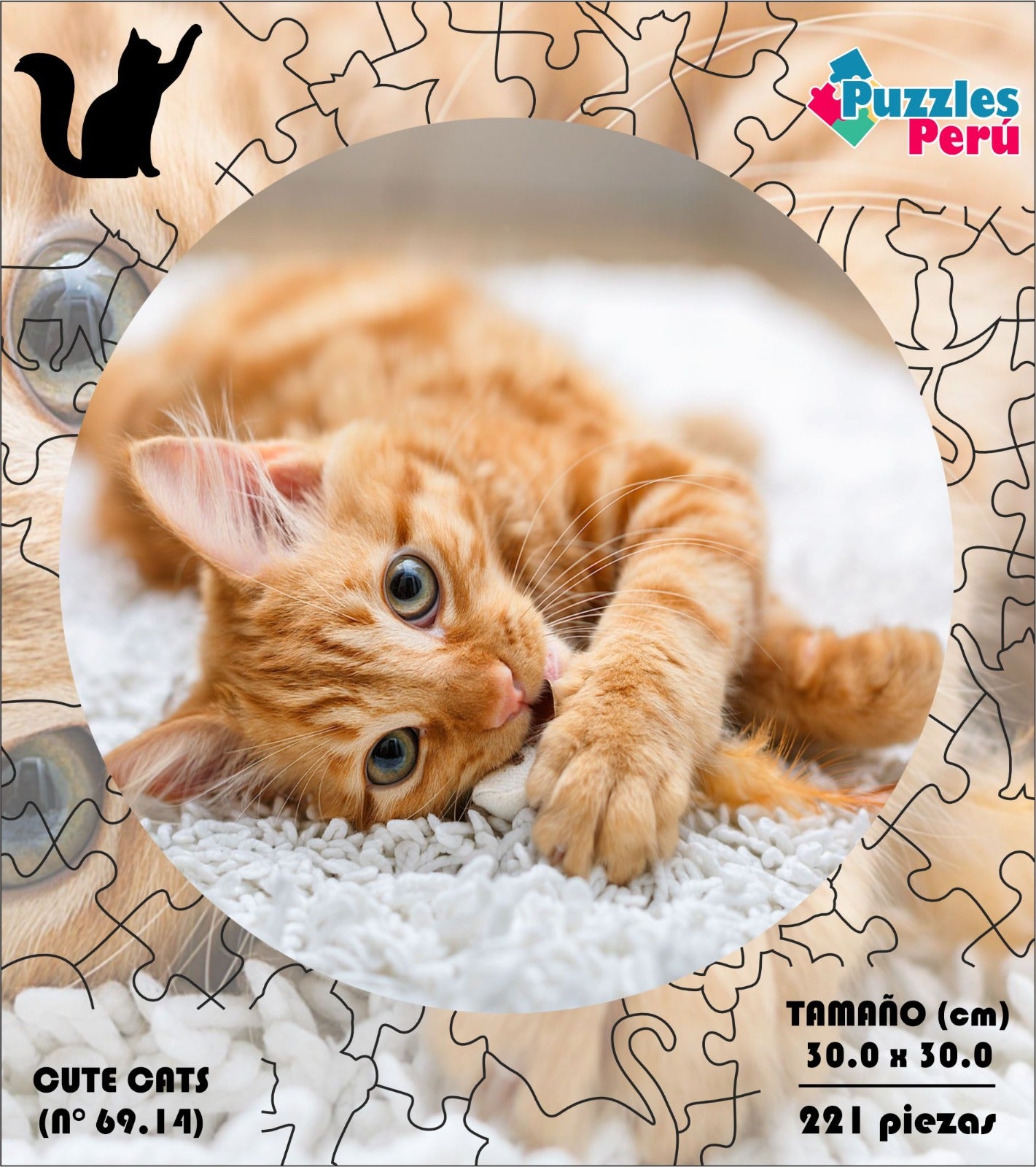 Rompecabezas Pers.Gatitos  C:69.14 Puzzles Peru