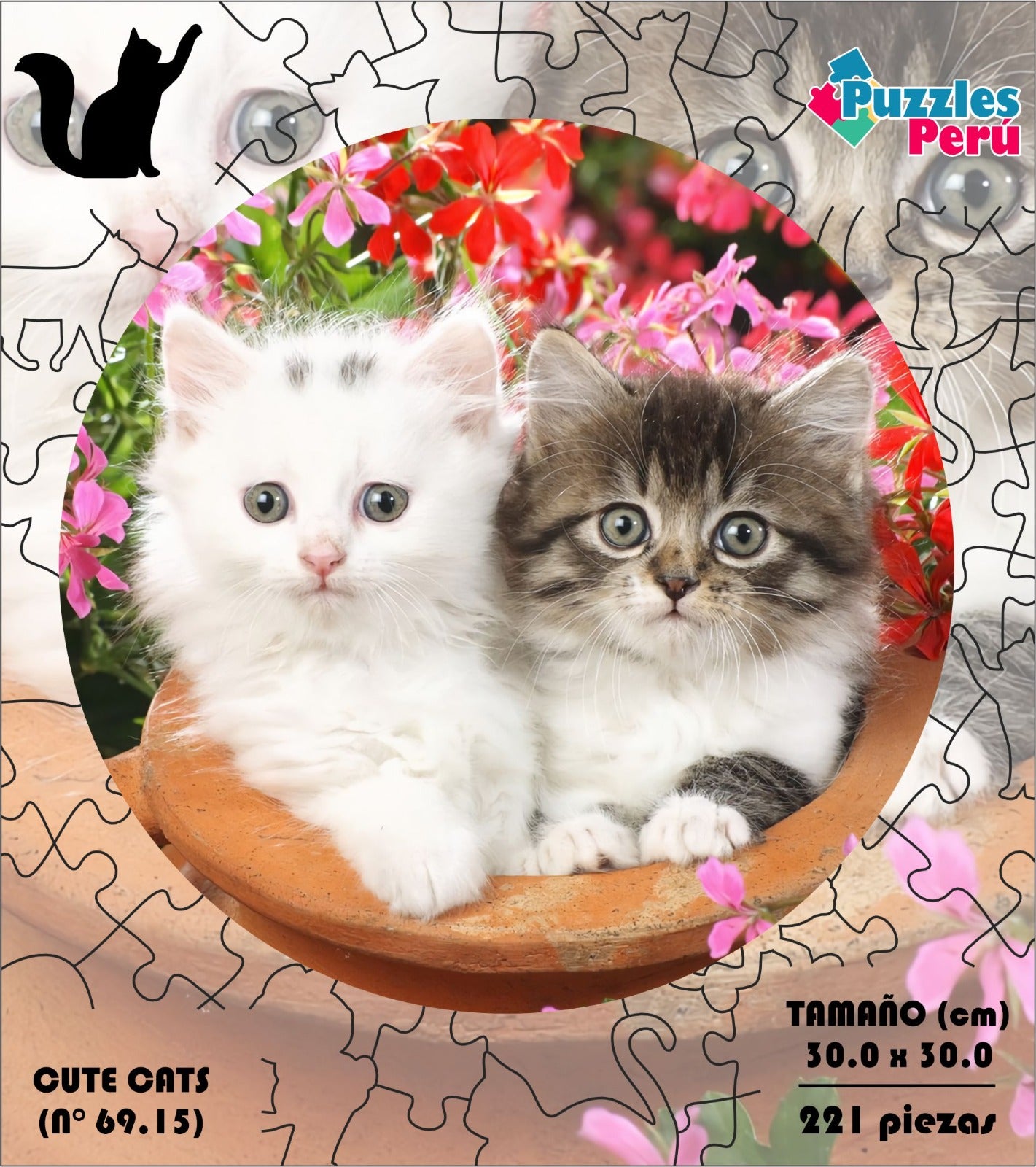 Rompecabezas Pers.Gatitos  C:69.15 Puzzles Peru