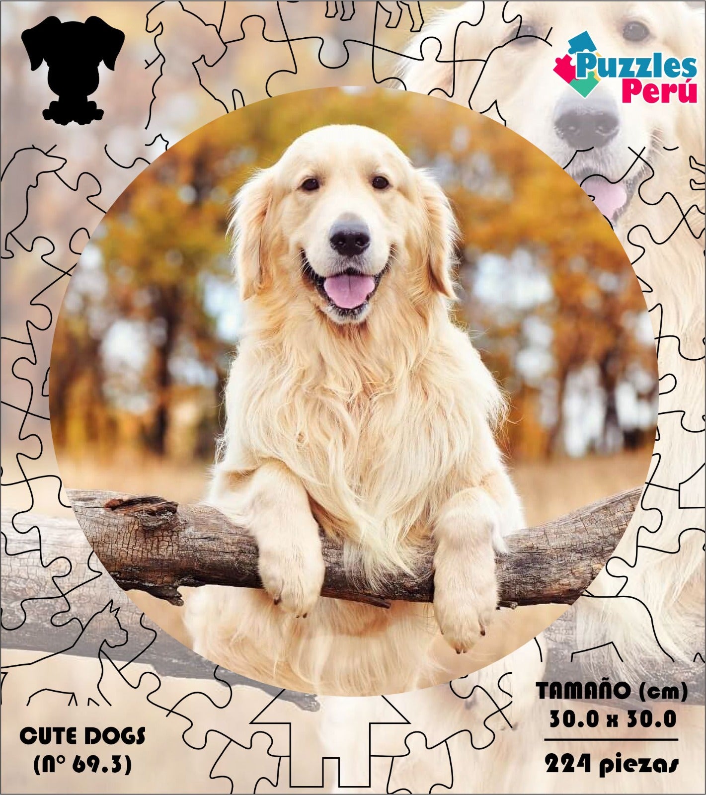 Rompecabezas Pers.Perritos  C:69.3 Puzzles Peru