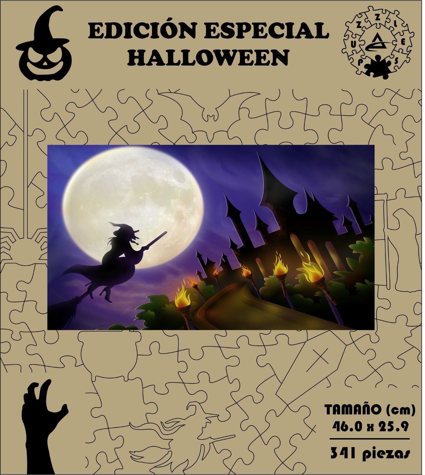 Rompecabezas Halloween  C:700.1 Pers. Puzzles Peru