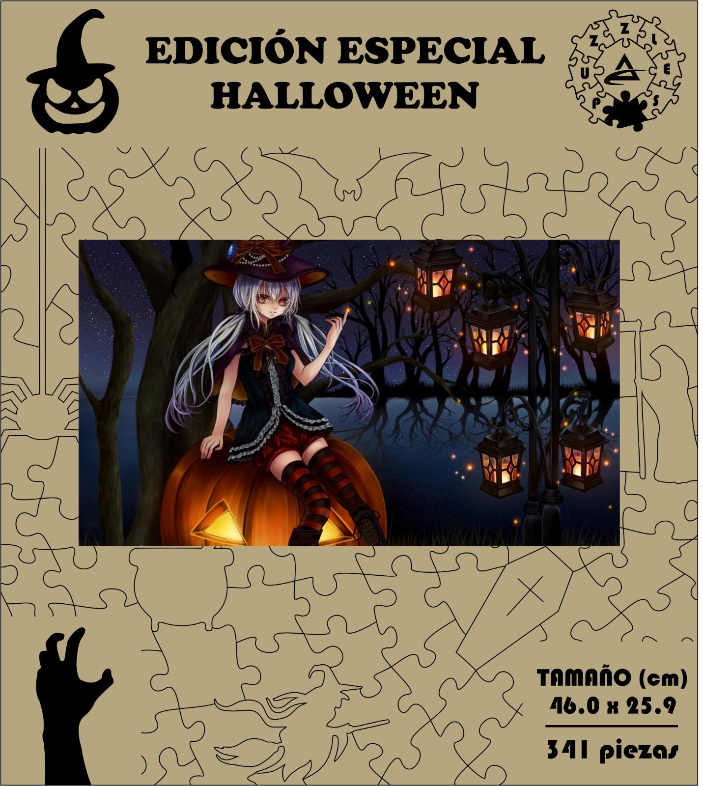 Rompecabezas Halloween  C:700.11 Pers. Puzzles Peru