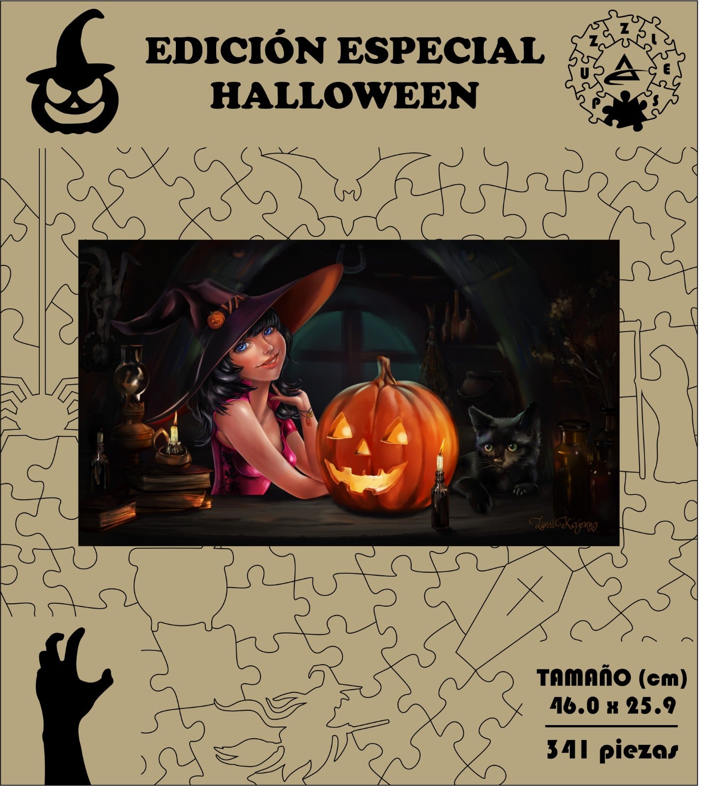 Rompecabezas Halloween  C:700.13 Pers. Puzzles Peru