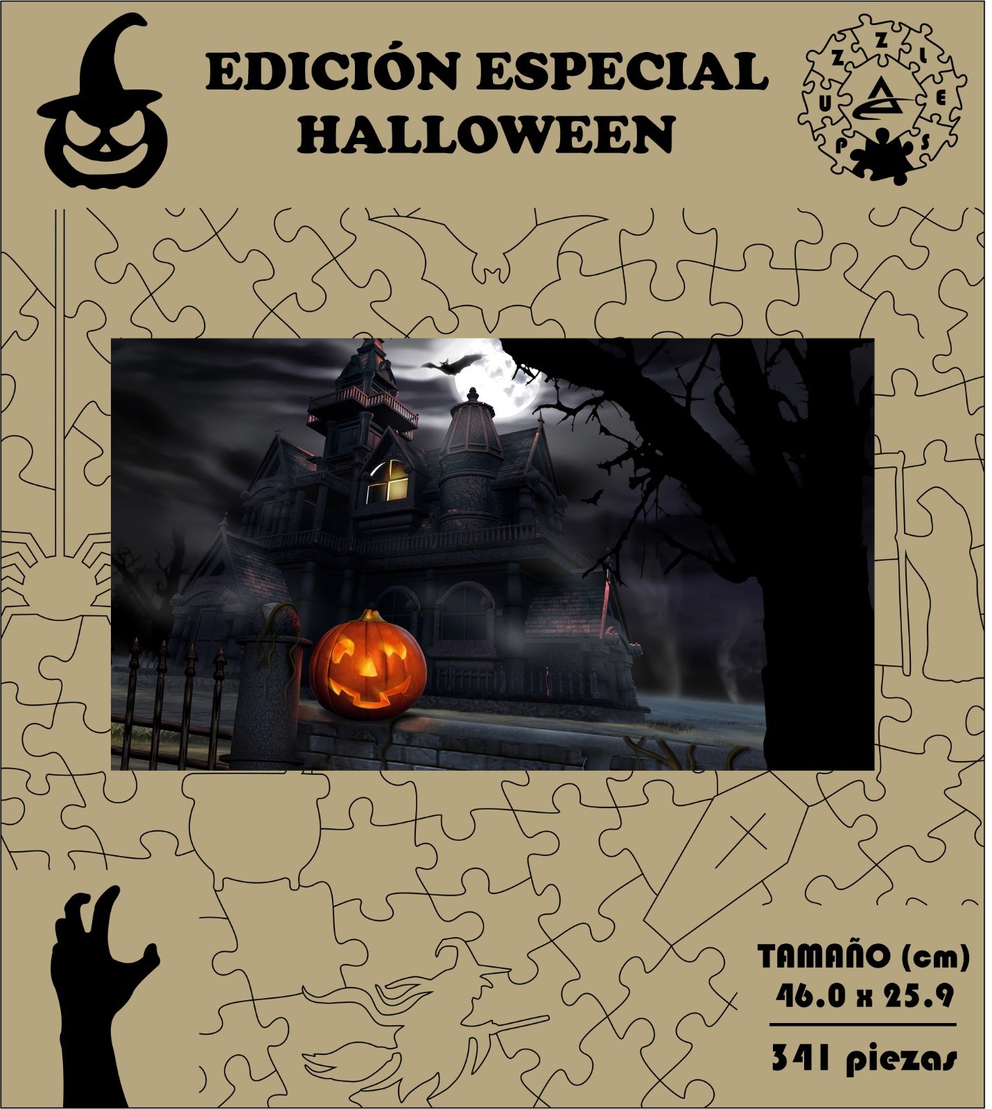 Rompecabezas Halloween  C:700.16 Pers. Puzzles Peru