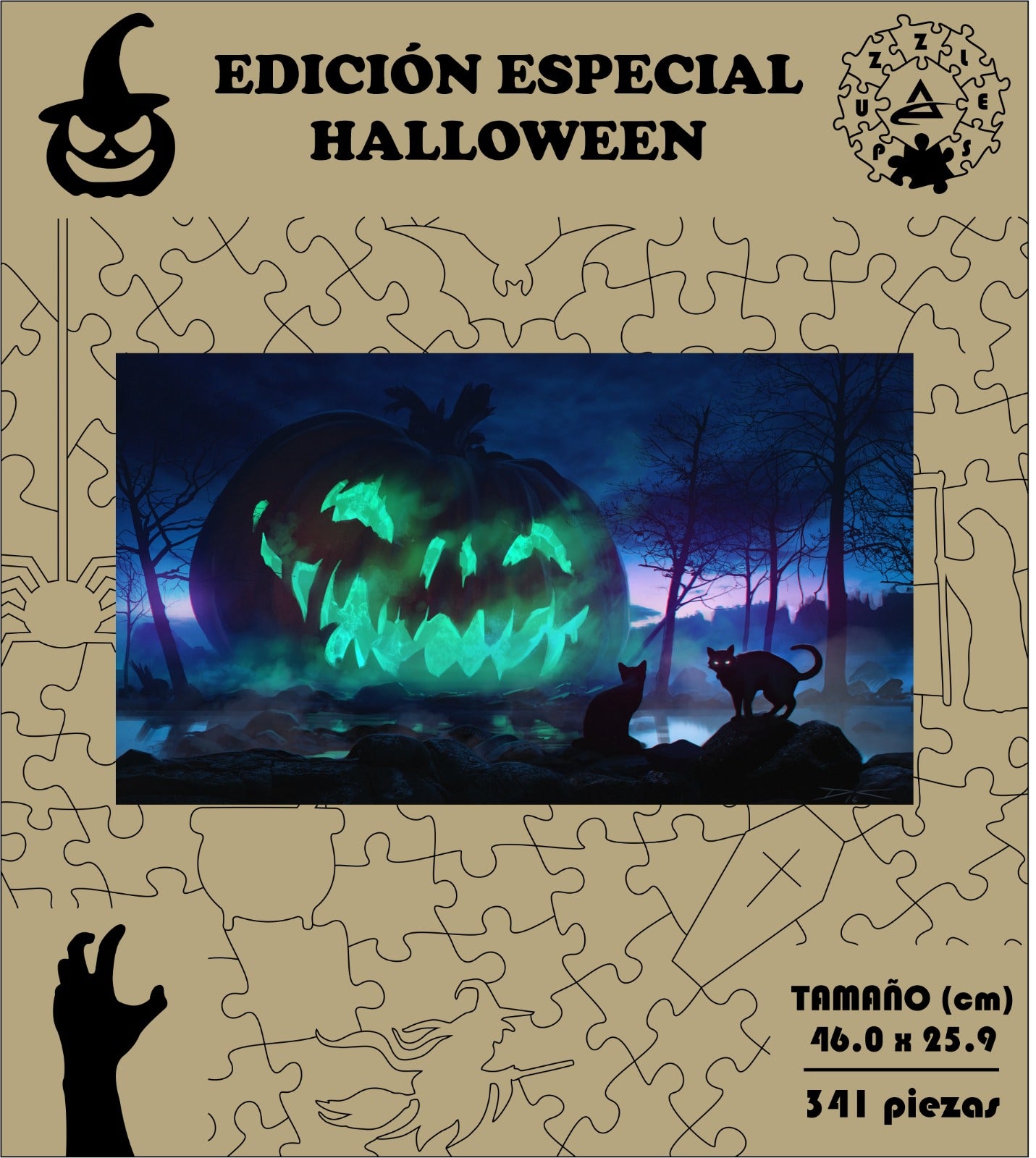 Rompecabezas Halloween  C:700.19 Pers. Puzzles Peru