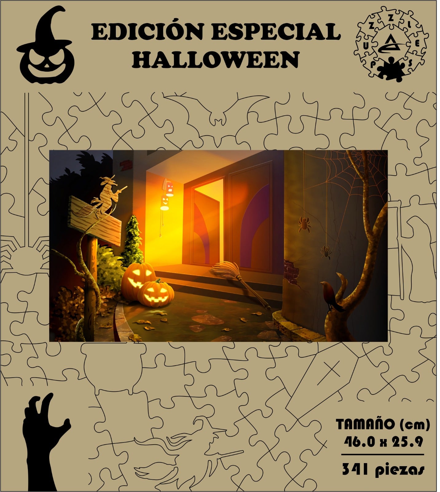 Rompecabezas Halloween  C:700.2 Pers. Puzzles Peru