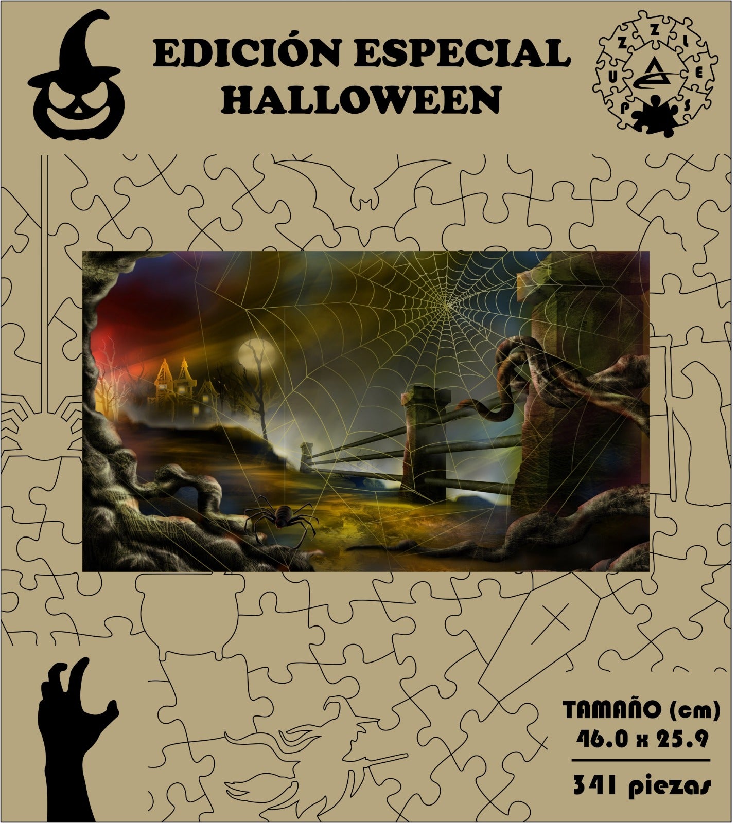 Rompecabezas Halloween  C:700.21 Pers. Puzzles Peru