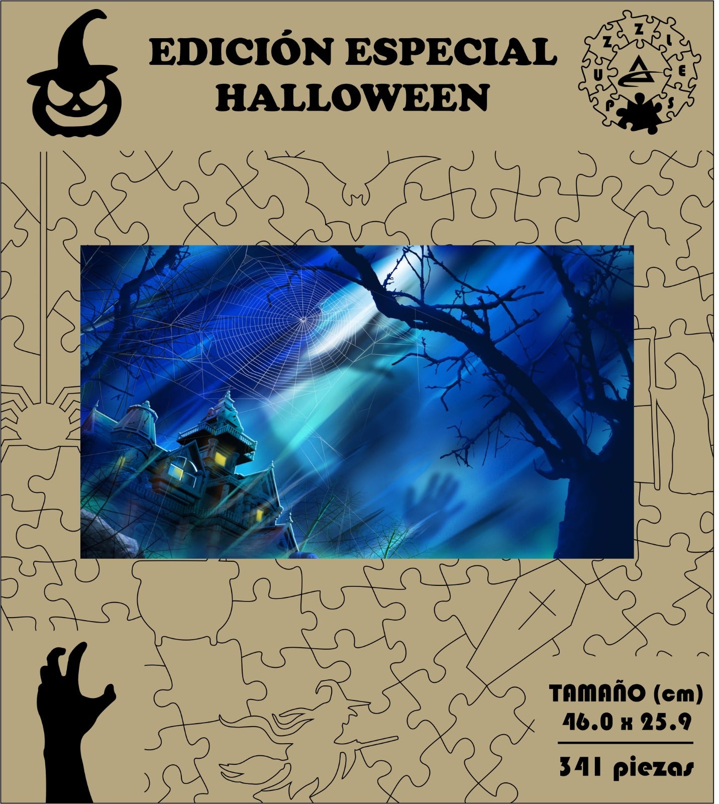 Rompecabezas Halloween  C:700.26 Pers. Puzzles Peru