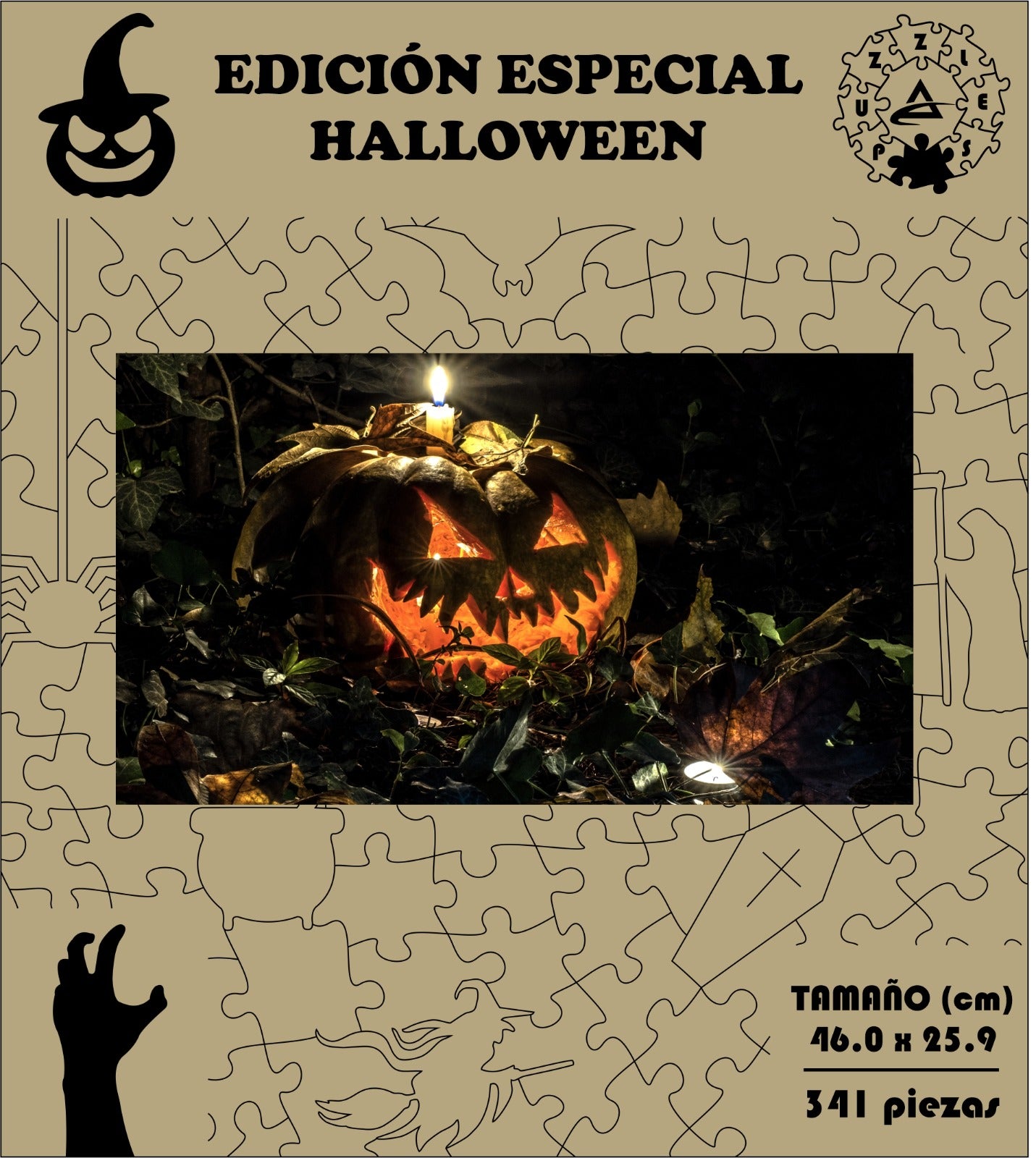 Rompecabezas Halloween  C:700.27 Pers. Puzzles Peru