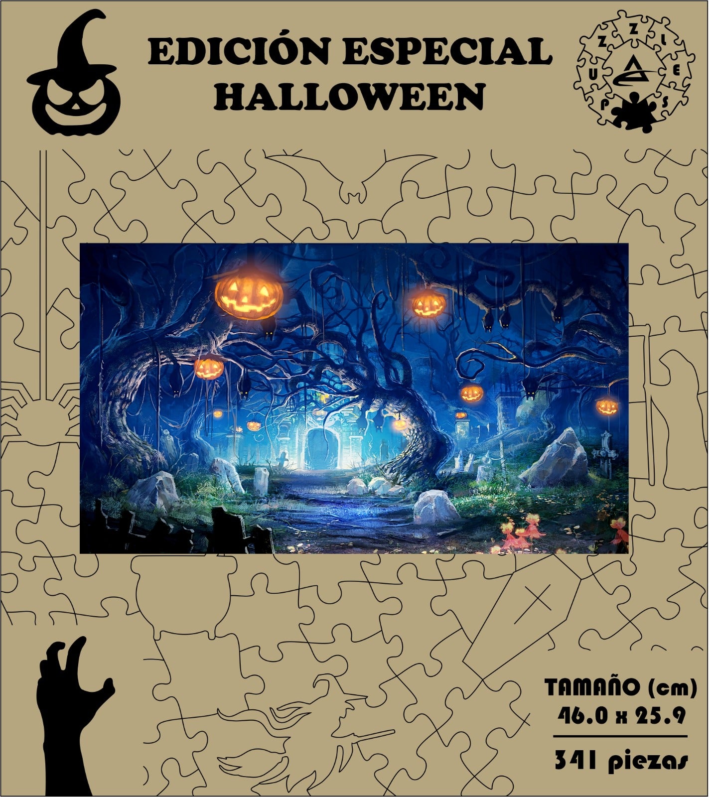 Rompecabezas Halloween  C:700.3 Pers. Puzzles Peru