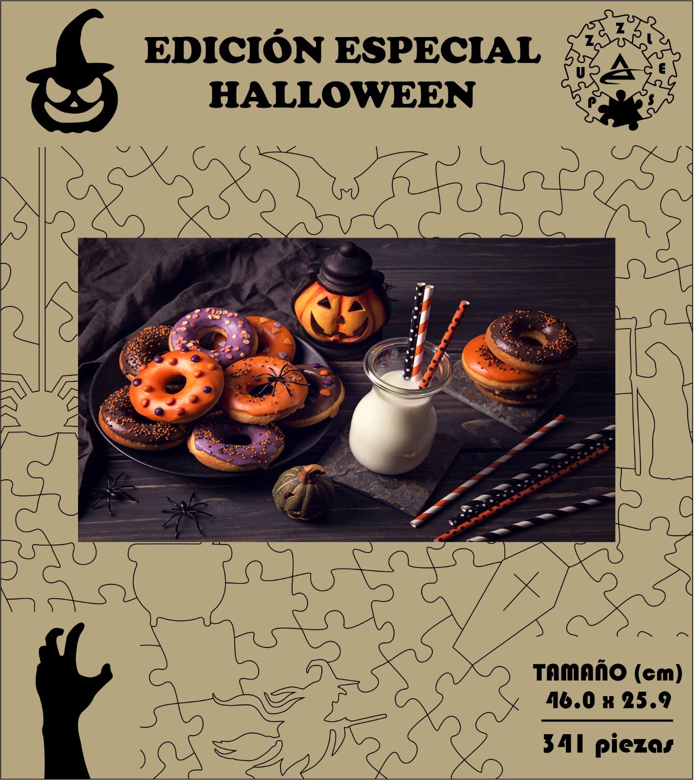 Rompecabezas Halloween  C:700.4 Pers. Puzzles Peru